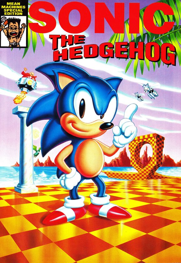 Mean Machines Special Edition Sonic The Hedgehog cover